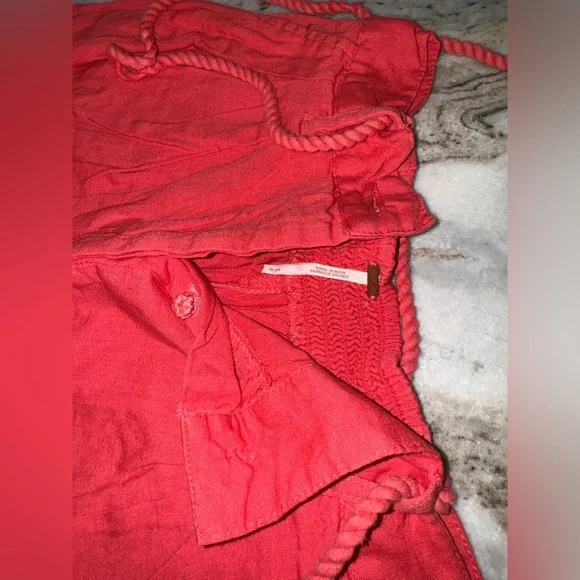 Free People Linen blend Crop Top & Pants Set small - Picture 12 of 16